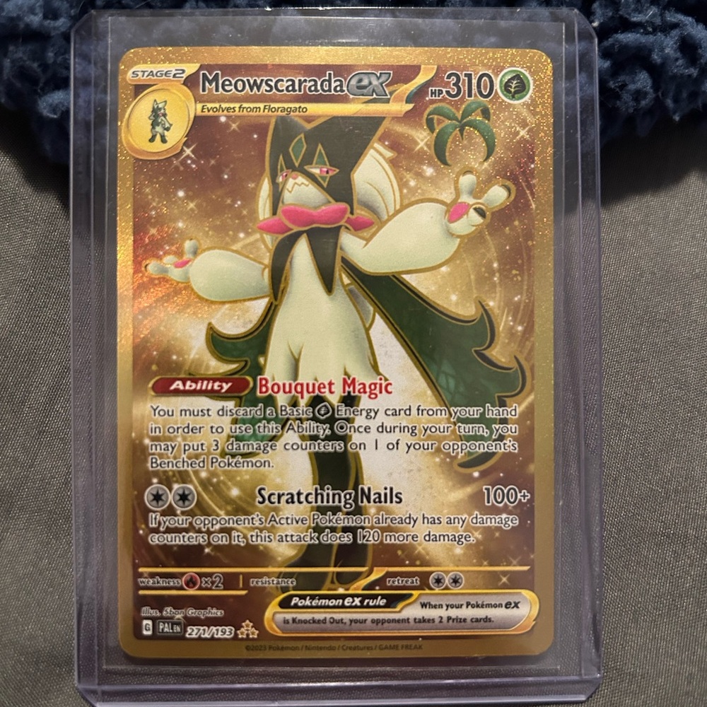Meowscarada ex Pokémon Card